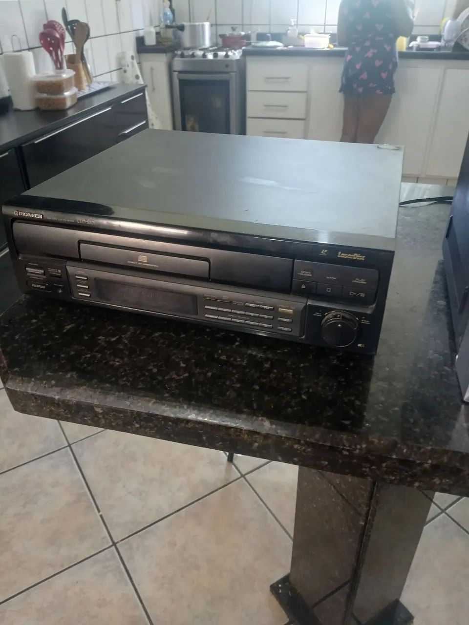 Cd player pionner cld s201