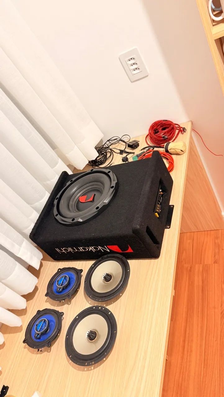 Kit SOM automotivo 