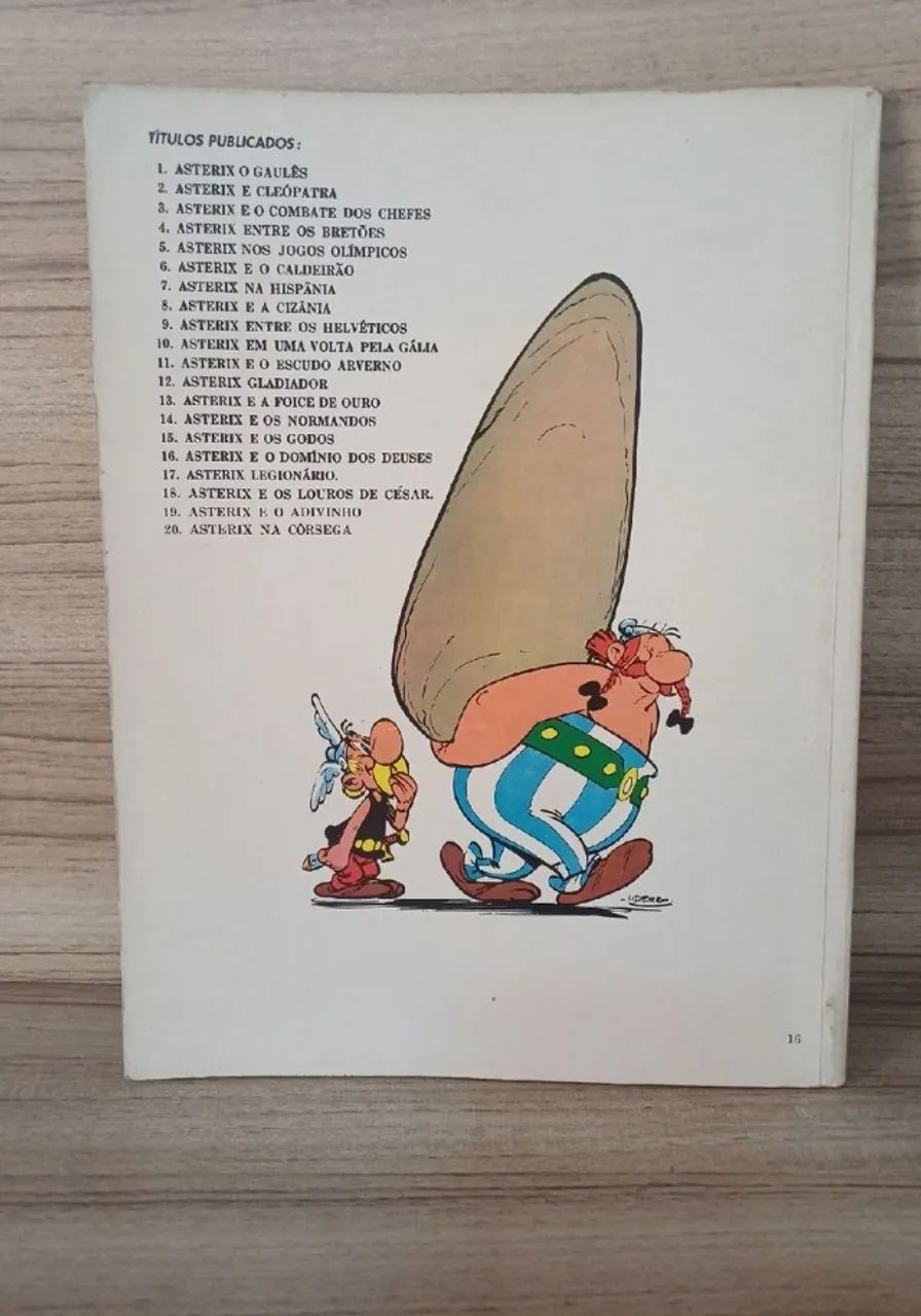Asterix o domínio dos deuses - Editora cedibra - Foto 2
