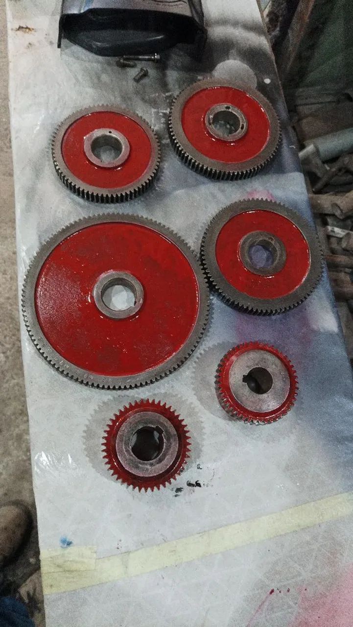 Engrenagem de torno usada