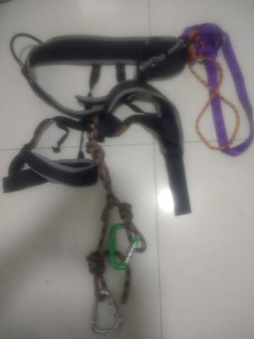 Equipamento p/ rapel