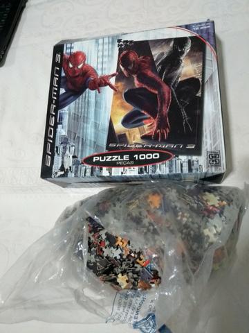 Quebra cabeça homem aranha e putzel - Foto 2