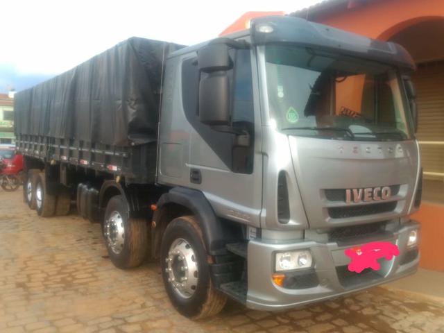 Vende_se caminhão Iveco ou troco em pá carregadeira w20 - Foto 10