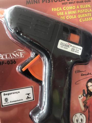 Mini pistola de cola quente somente 10 reais a unidade - Foto 2