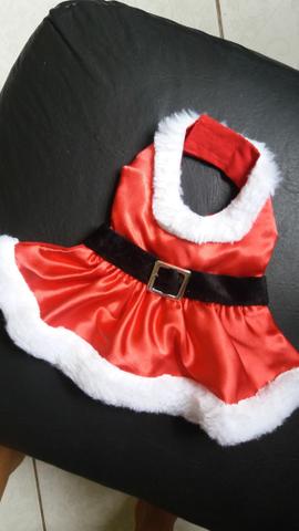 Roupas Mamãe Noel e Papai Noel para Cachorros e Gatos