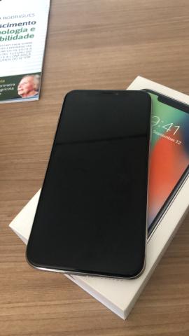 IPhone X 64gb branco com NF na garantia - Foto 3