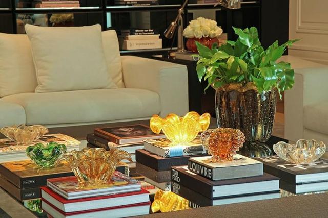 Livros decorativos para mesa de centro - Preços variados