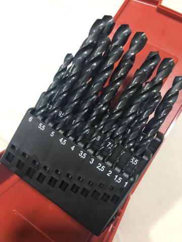 Jogo de Brocas de 1 a 13mm com 25 Peças - DORMER-A190204 - Foto 4