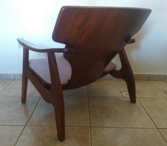 Poltrona Diz Sérgio Rodrigues em Madeira - Foto 2