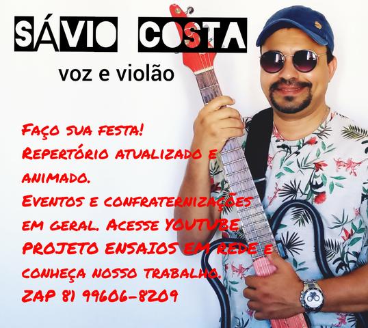 SÁVIO COSTA voz e violão