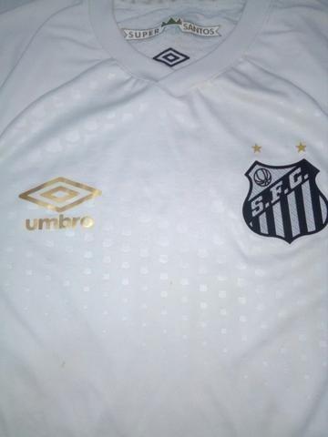 Camisa Santos branca Umbro 2018 - Foto 2