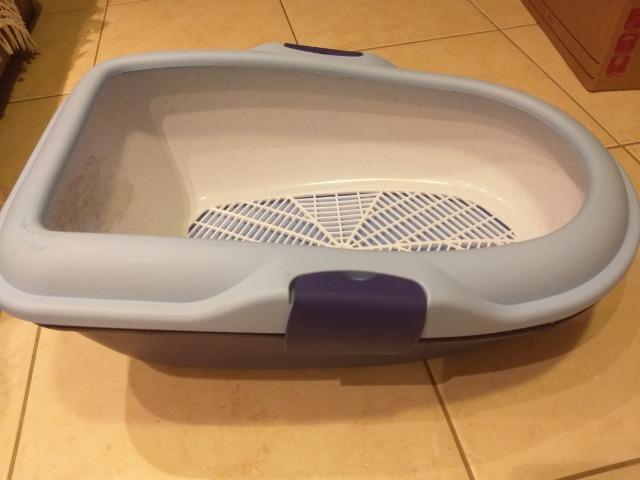 Bandeja Sanitária Furba Azul para Gatos