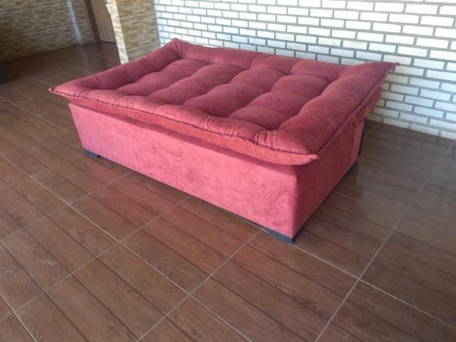 Sofá cama reclinável (fofão) - Foto 5