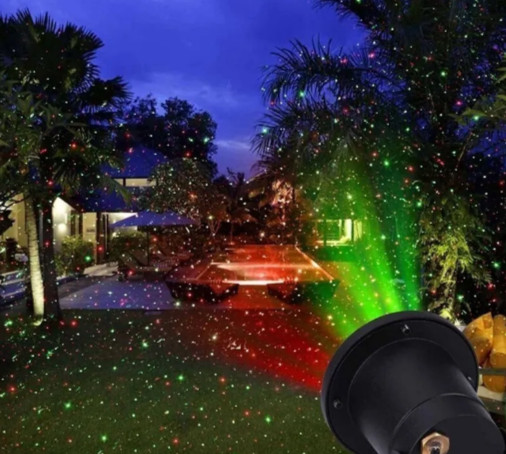 Projetor De Luz Laser Bivolt Natal