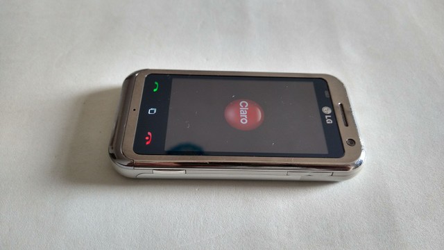 Celular LG Antigo Prata - Funcionando  - Foto 3