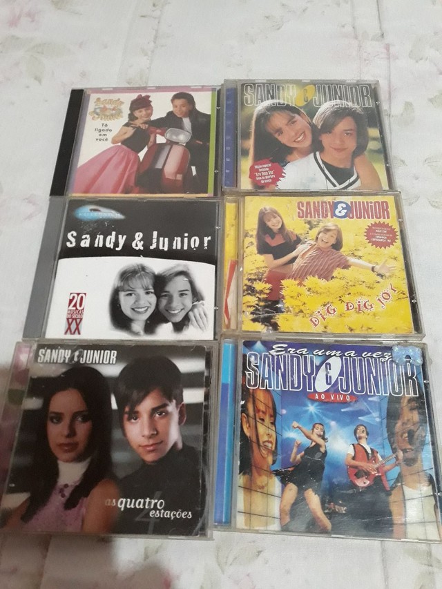 CDs Sandy e Junior 