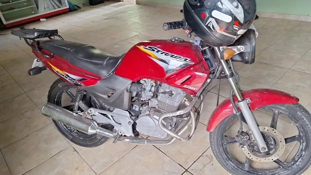 LOTE 028- HONDA CBX 200 STRADA ANO 1999/1999 JB18959 Motos em