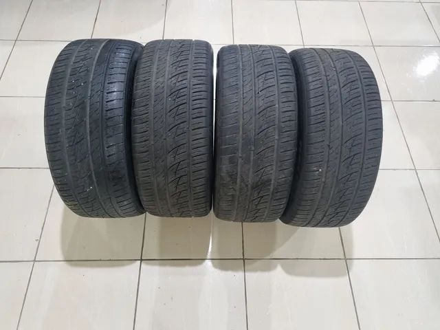 04 pneus aro 19 Delinte 245/45 com 40% De vida (400,00 os 04 ) - Foto 5