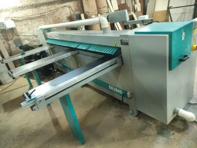 Seccionadora Baldan seminova + Compressor Shulz 20 pés + Coletor de Pó 5 CV. - Foto 5