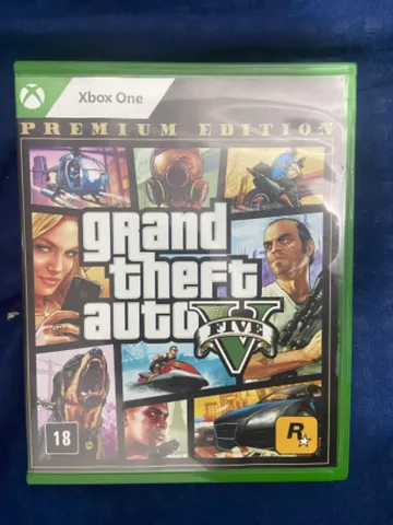 Grand Theft Auto GTA V Premium Edition Xbox One (Seminovo) (Jogo