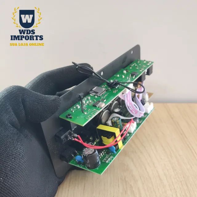 Placa de Som Amplificadora de Áudio 200W Bluetooth MP3 - Foto 2
