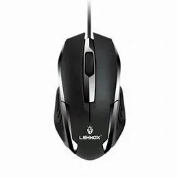 Mouse Óptico com Fio Usb Lehmox - Ley-1504