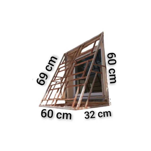 Grades para janela - triangular