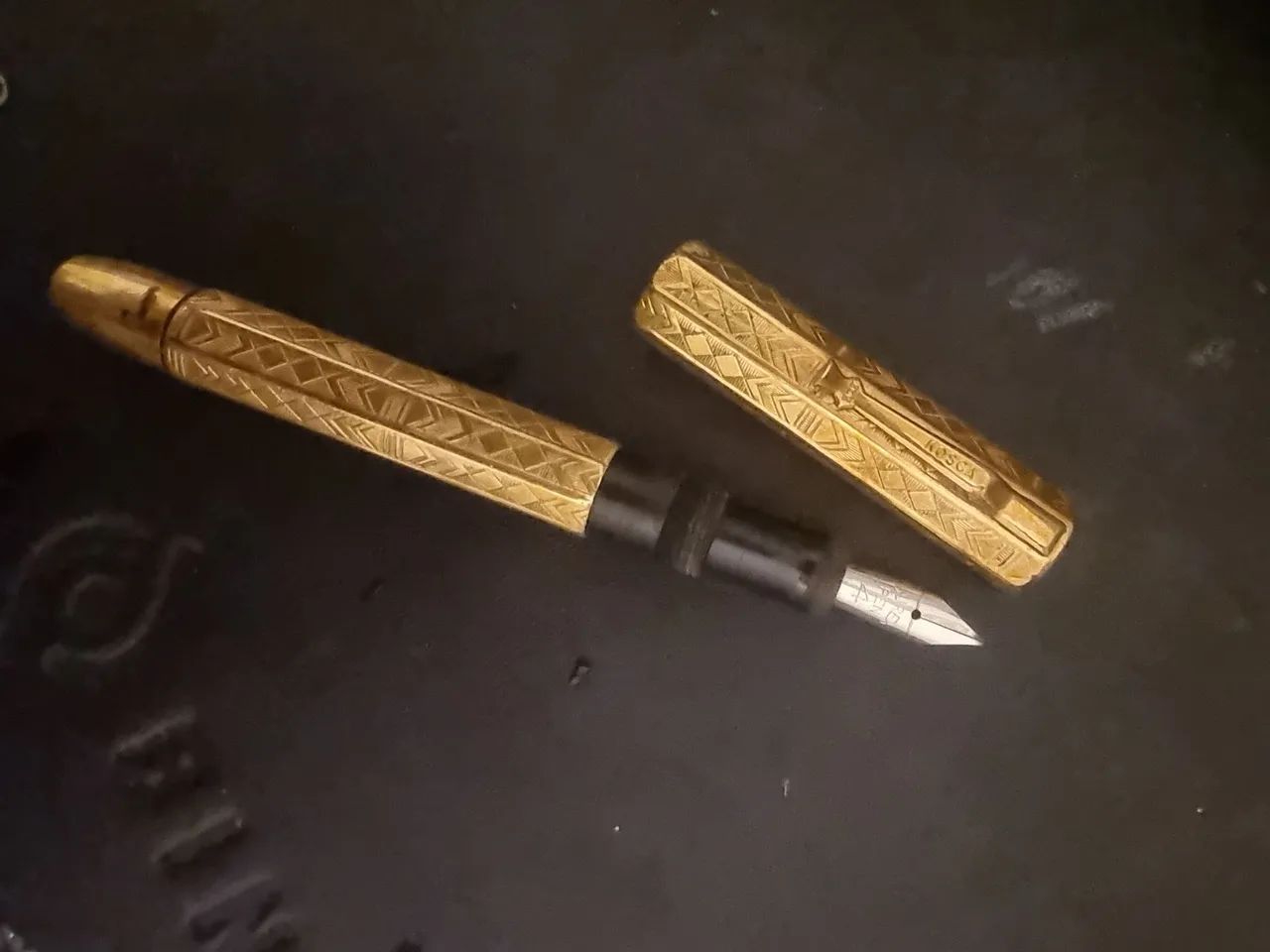 Caneta banhada a ouro 18k - Foto 2