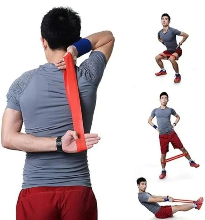 Kit 5 Faixa ELÁSTICA para exercícios - Foto 4