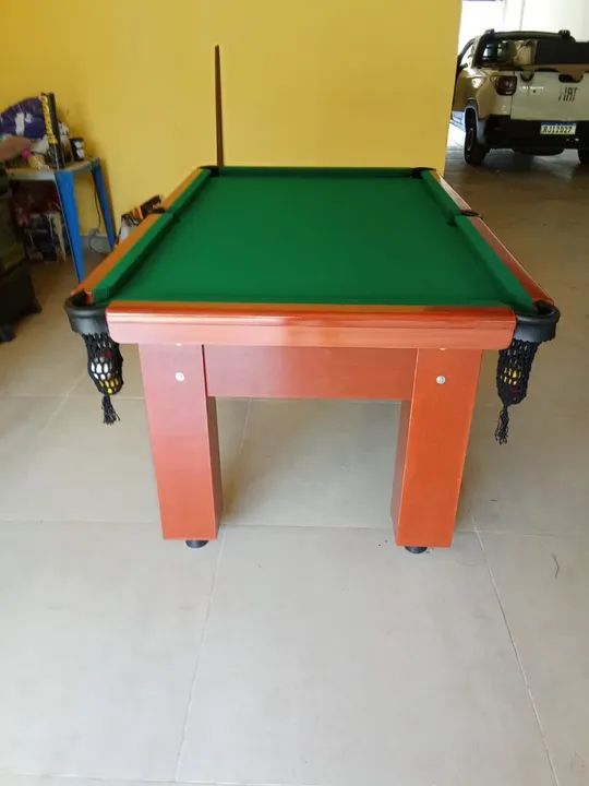 Sinuca Em 18 X 138.00  bilhar verniz tradicional - Foto 5