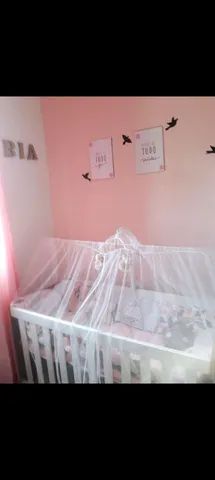 Mini Berço Branco SEM COLCHÃO  - Foto 3