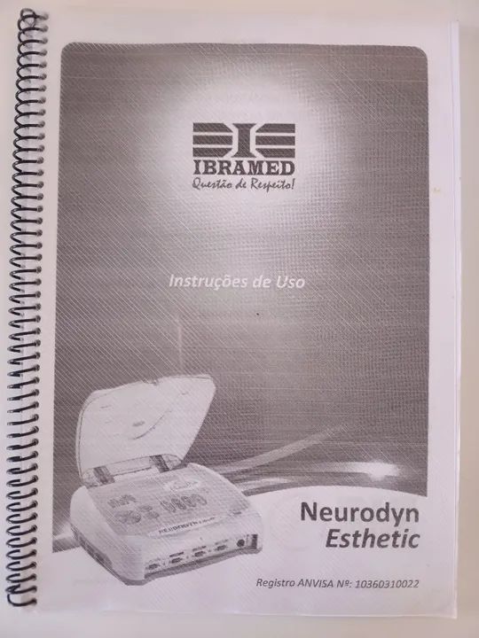 Aparelho NEURODYN ESTHETIC DIAMOND LINE IBRAMED novo sem uso - Foto 6