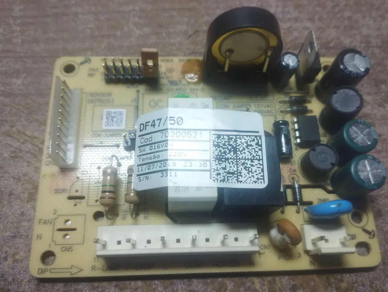 Placa Geladeira Eletrolux DF47/50