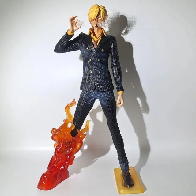 Action Figure do Sanji o cozinheiro do chapeu de palha one piece - Foto 3