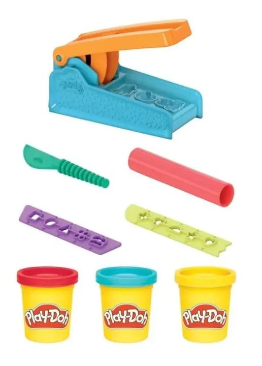 massinha de modelar play-doh kit inicial fabrica divertida hasbro - Foto 3