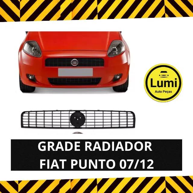 Grade Radiador Punto 07/12 - NOVO!!