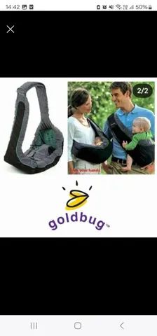 Carregador infantil Gold bug importado  - Foto 4