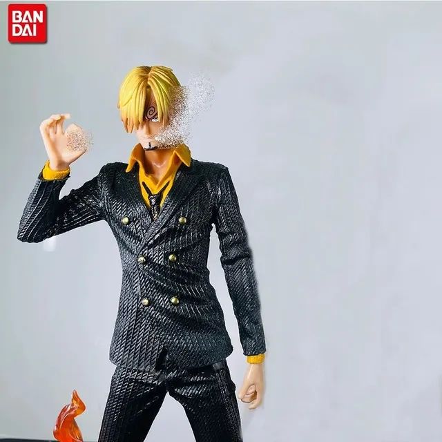 Action Figure do Sanji o cozinheiro do chapeu de palha one piece - Foto 4