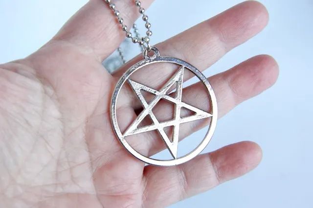Colar Wicca Pentagrama Estrela - Foto 2