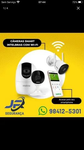 Venda e instalação de câmeras 