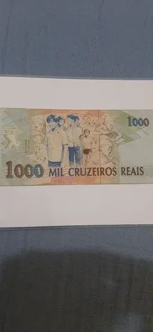 Cédula 1000 cruzeiros  - Foto 2