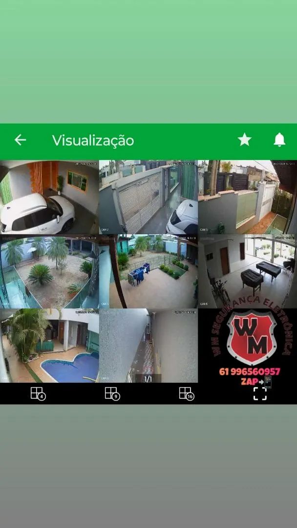 Kit Segurança Completo para sua Casa! Câmeras, Alarmes e muito mais! - Foto 3