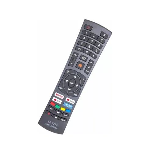 CONTROLE REMOTO PARA TV SMART MULTILASER LELONG LE-7278