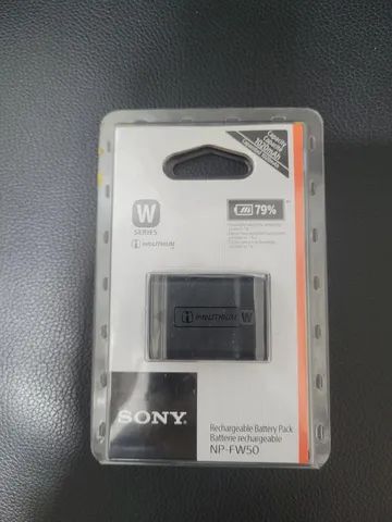 Bateria Câmera Sony recarregável da série W NP-FW50 original lacrada