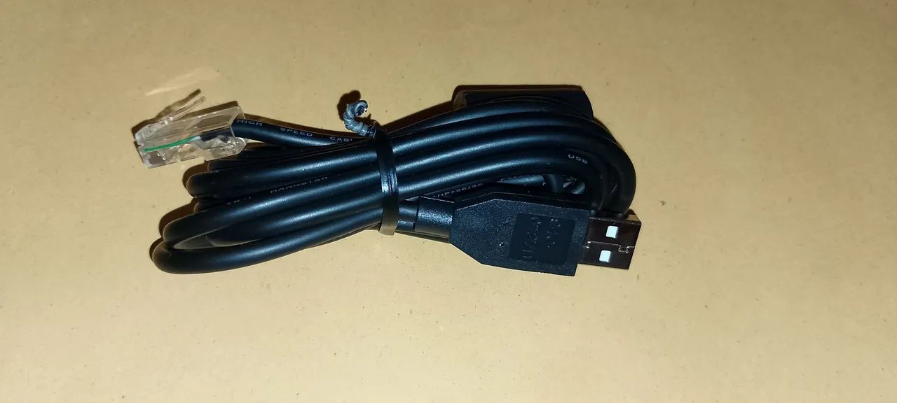 Cabo RJ45 para USB - Conecte seu dispositivo com segurança! - Foto 2