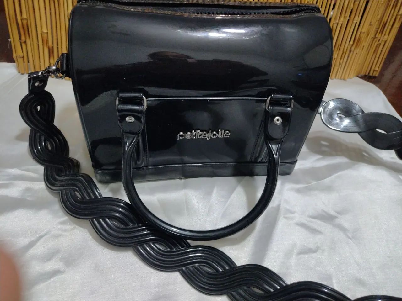 Bolsa Petite Jolie Preta - Foto 4
