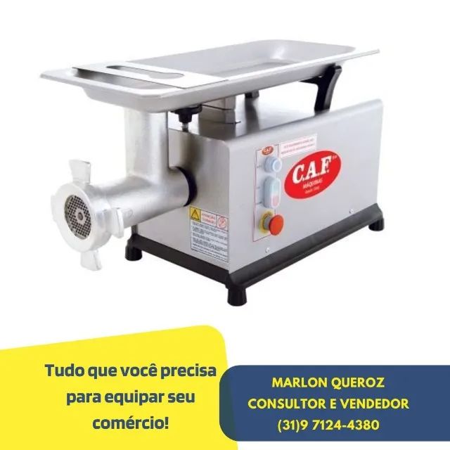 Moedor de Carne Boca 22 Inox CAF