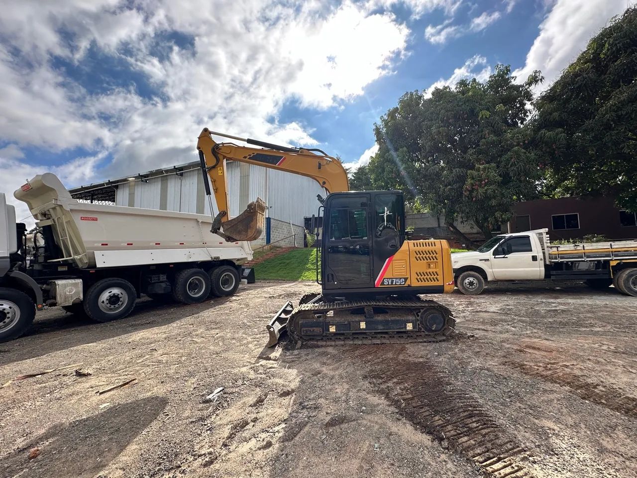 Mini escavadeira Sany SY75C 2021 