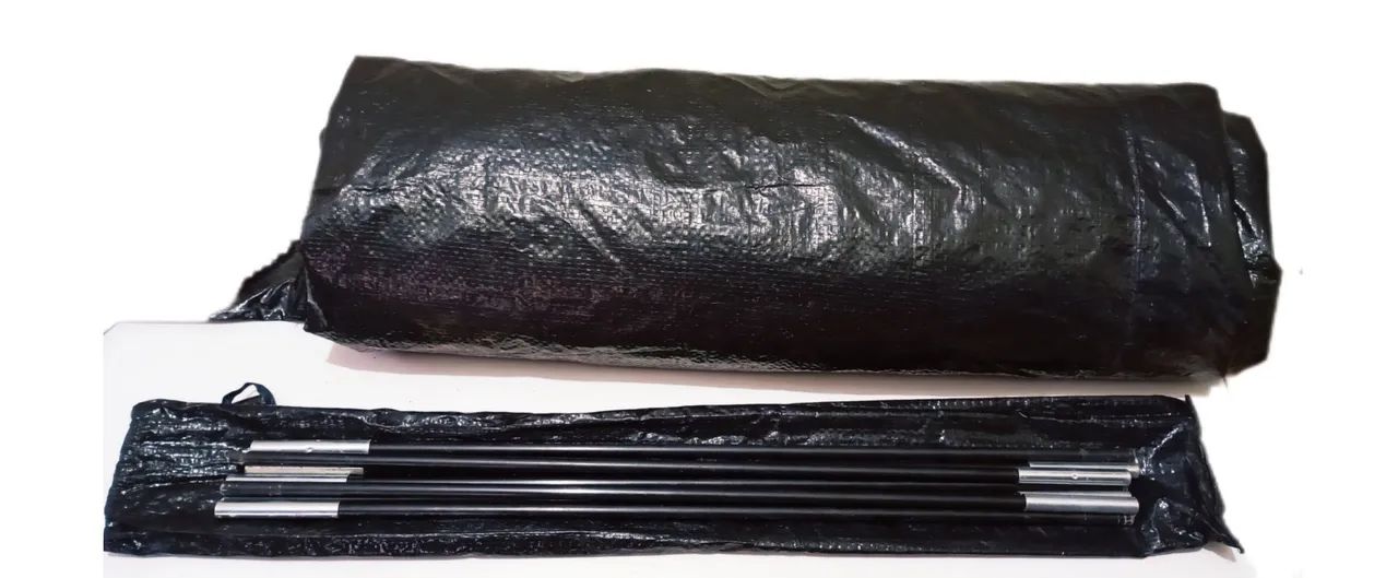 Barraca Para Camping Iglu Grande (4 a 5 Pessoas) - Usada Completa - Foto 2