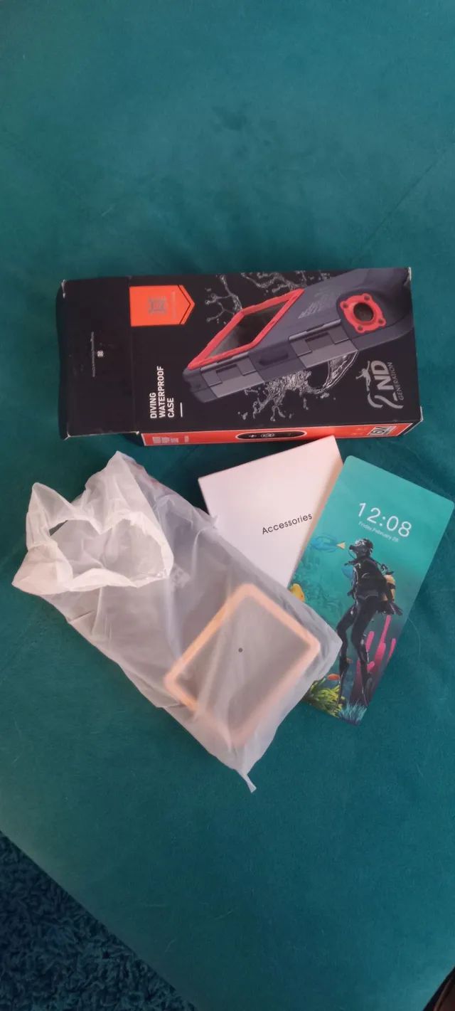 Case a prova d'água para celular DIVING WATERPROOF CASE - Foto 3